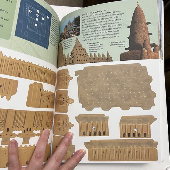 Buildings Bridges and Landmarks A Complete History 3D Model Making Book - Picture 7 of 10